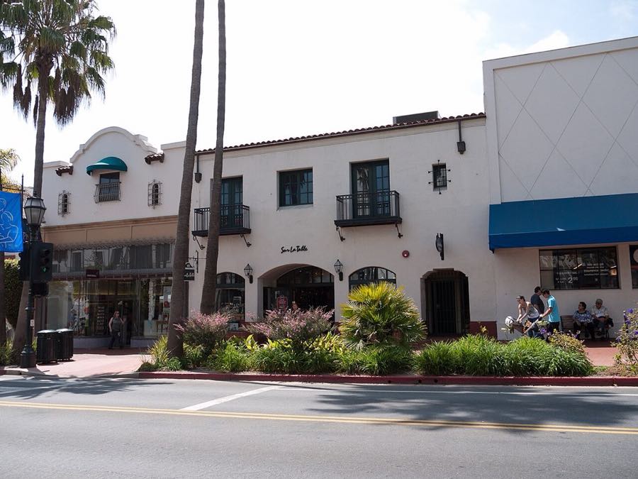 State Street in downtown Santa Barbara